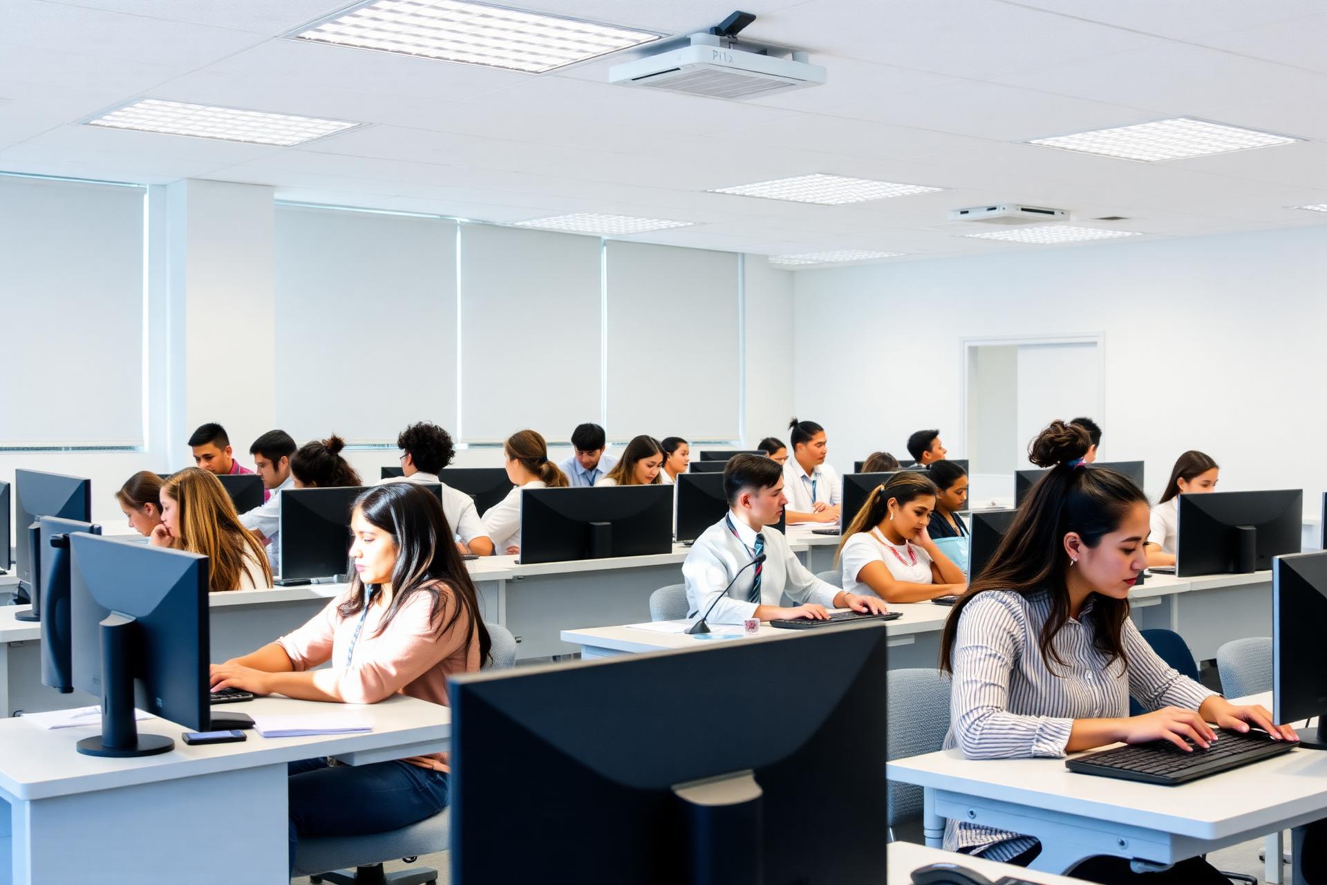 SK Institute computer classroom