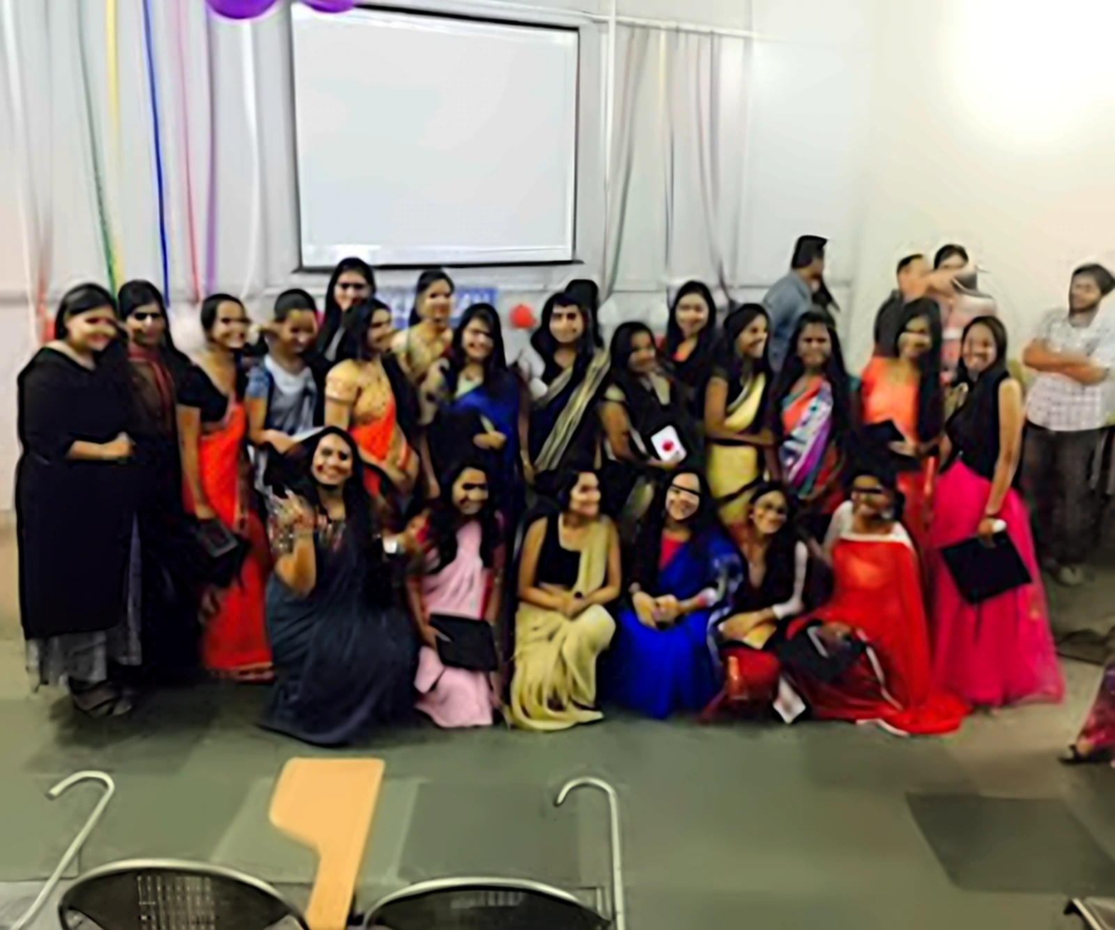 Group photo of SK Institute students after a training programme